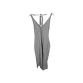 EK10129 Damen Kleid H&M, grau - Gestreift, Gr.M0