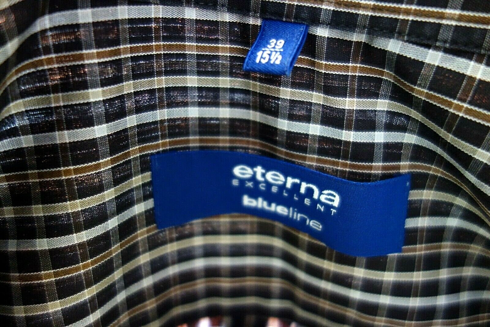 EK0098Herren Hemd von Eterna, kariert, 395