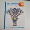 EB1331 Malbuch für Erwachsene Glück&Harmonie, 1 Seite Benutzt 0