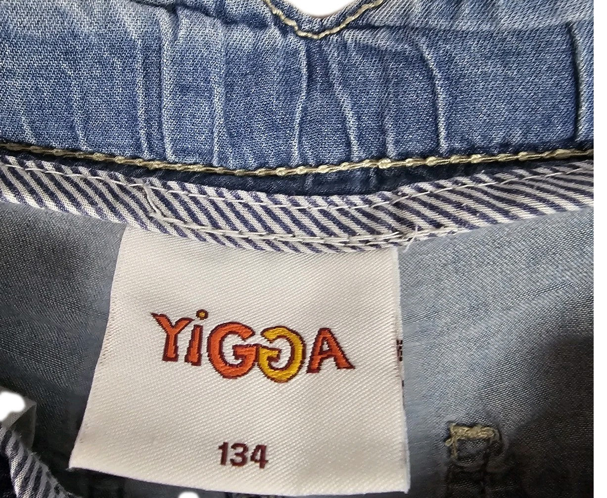 EK10779 Kinder Kurze Hose von Yigga, Blau, Gr. 1342