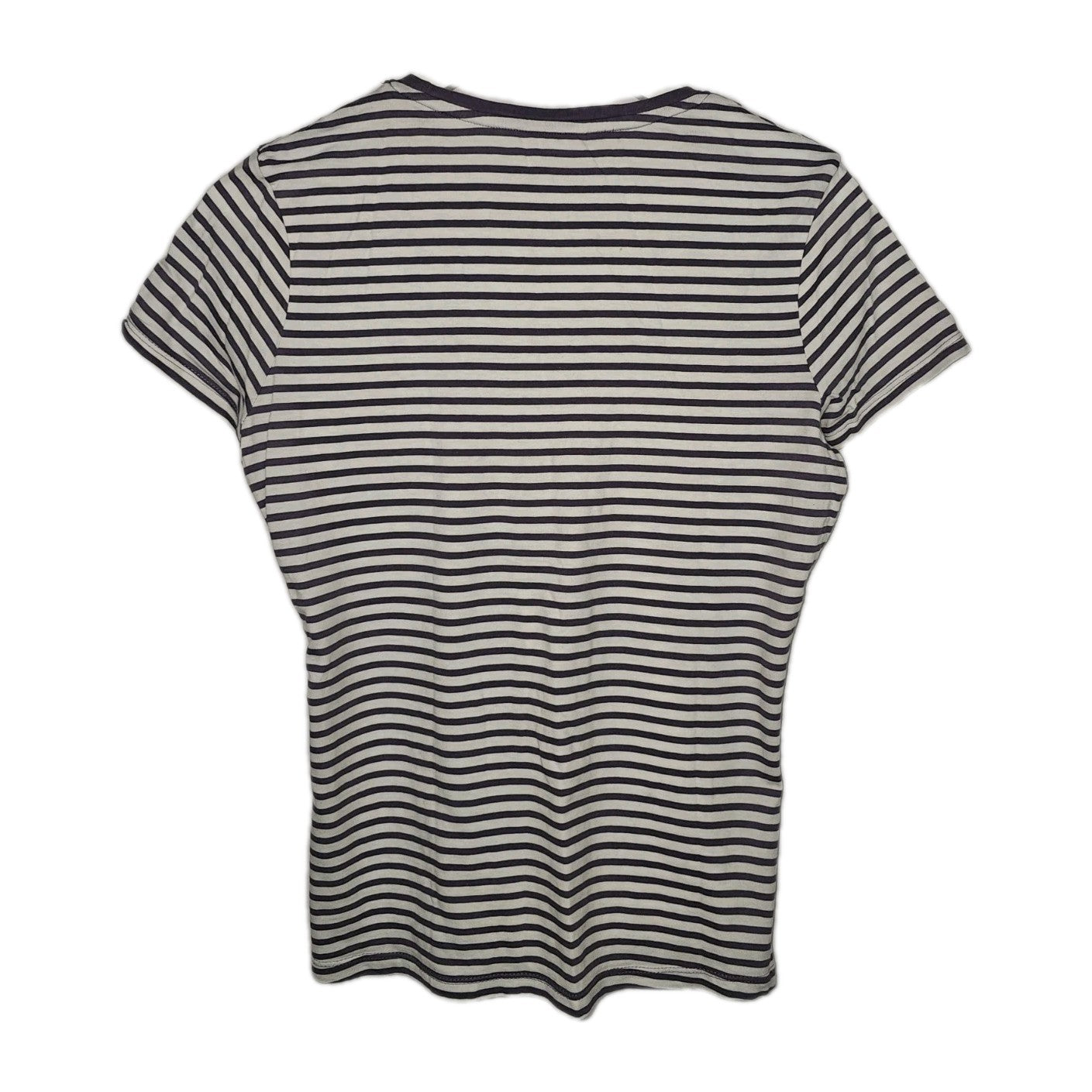 EK11087 Damen T-Shirt von Street One, Weiß-Lila, Gr. 423