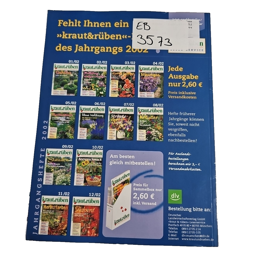 EB3573 Kraut und Rüben, 12/2003, biologisches Gärtnern und naturgemäßes Leben1