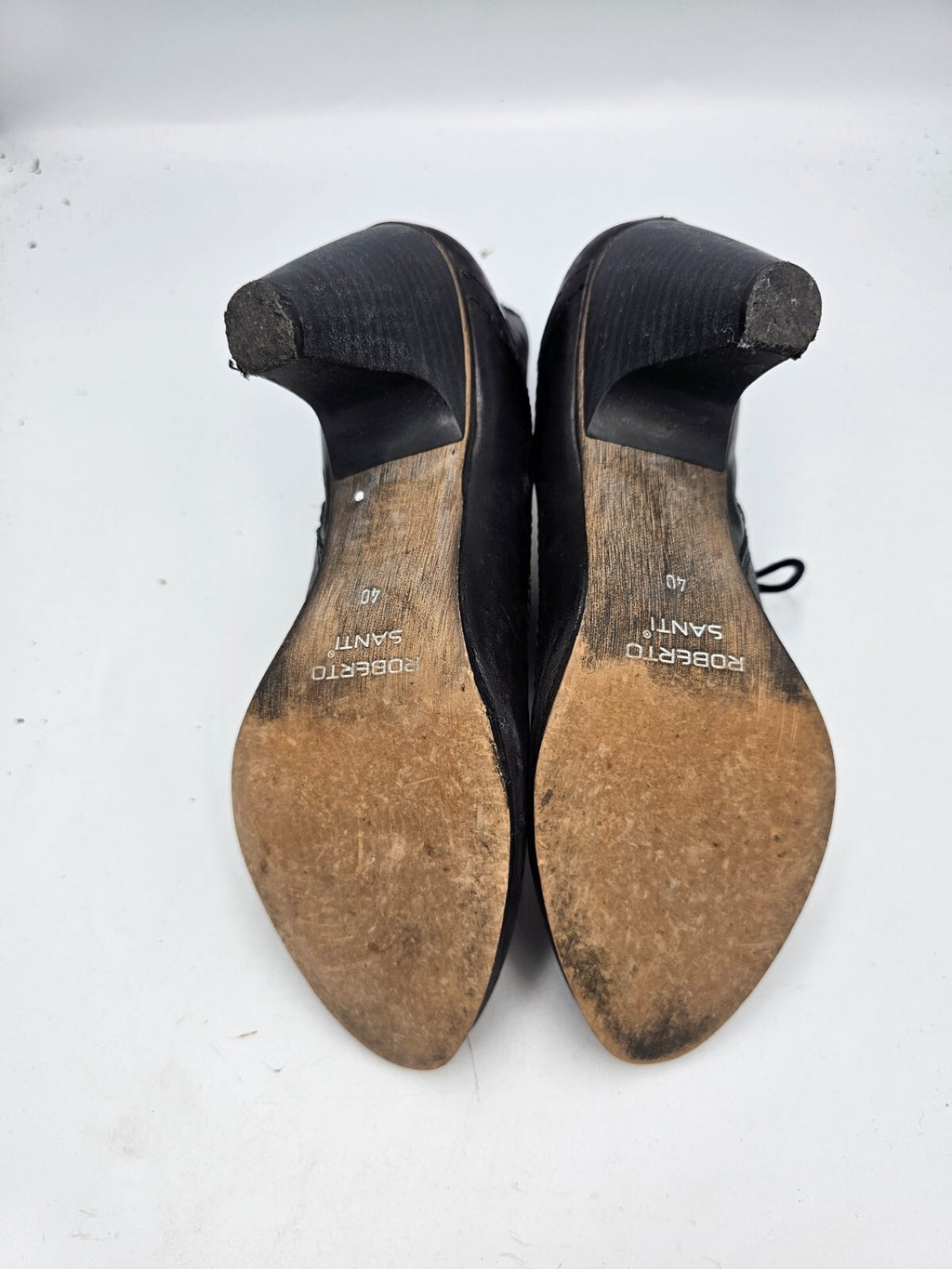 ES0341 Damen Stiefeletten von Roberto Santi, schwarz, Gr. 407