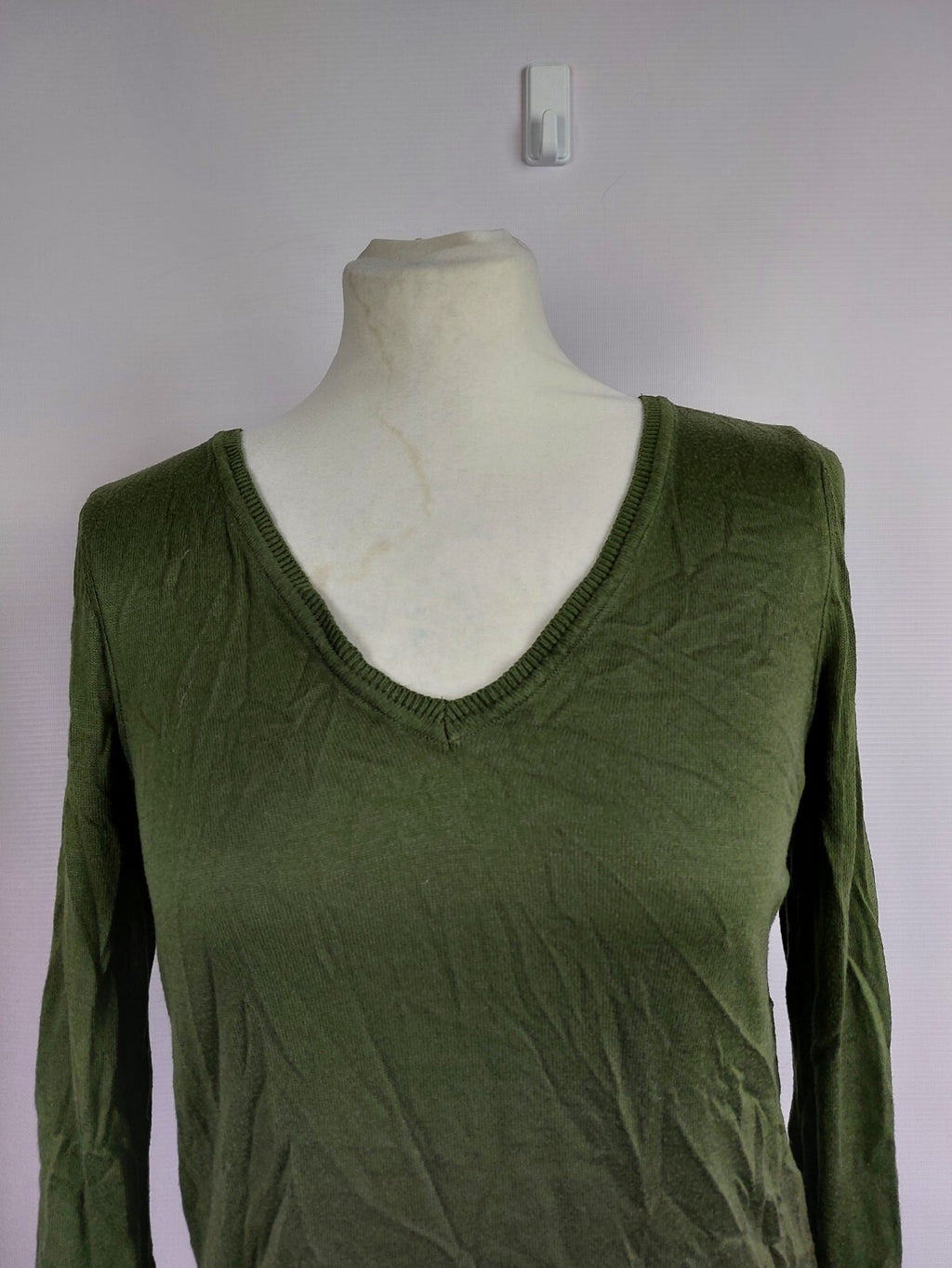 EK0044 Damen Pullover von Manni, grün, Gr.XS2
