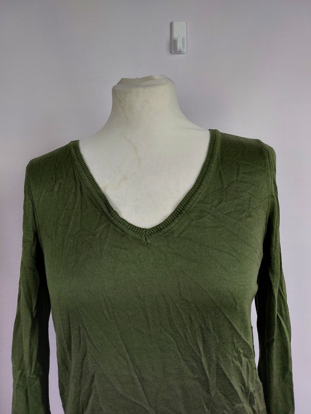 EK0044 Damen Pullover von Manni, grün, Gr.XS2
