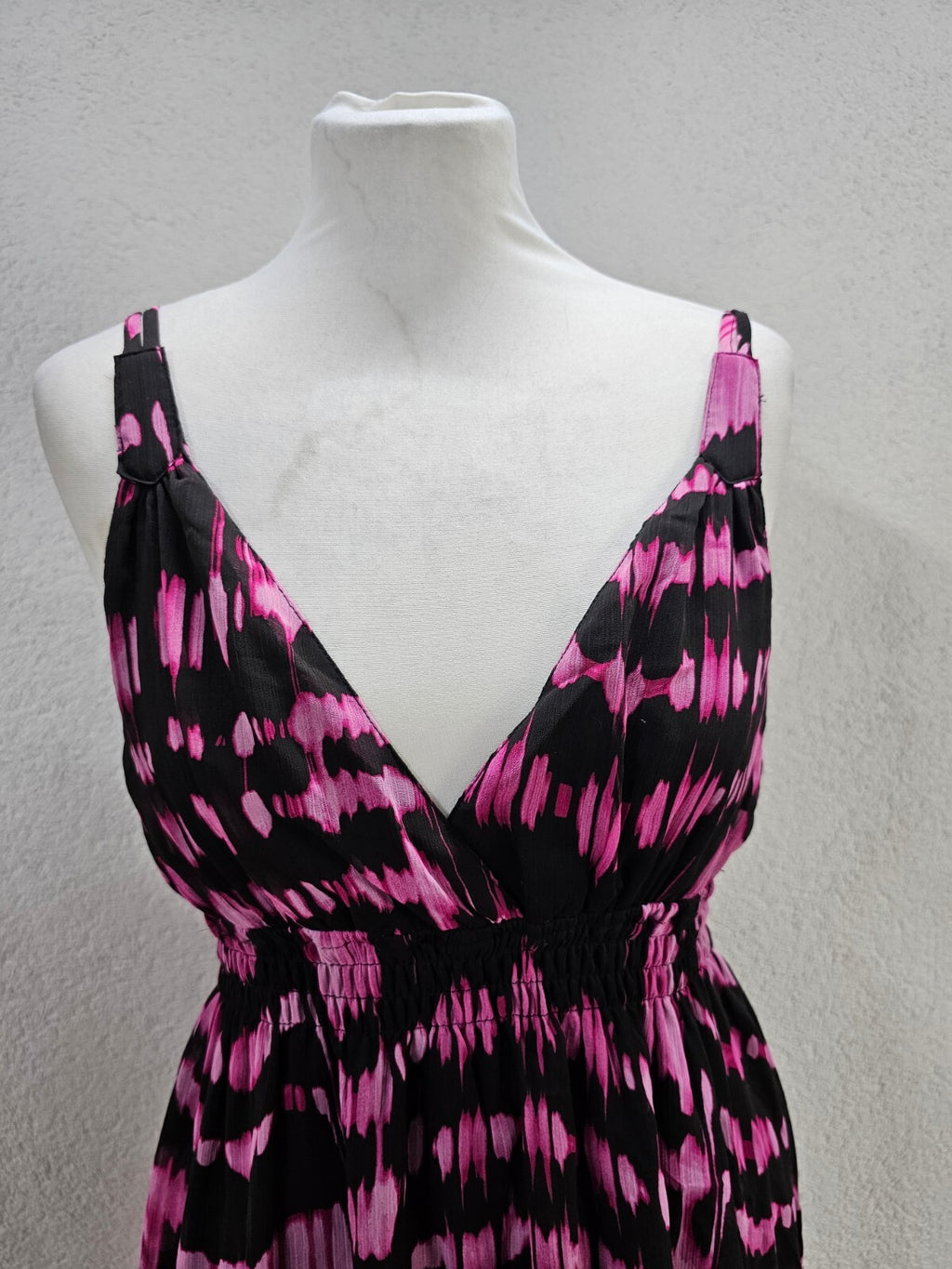 EK5285 Damen Kleid von Tally Weijl, pink-schwarz, Gr.XL(42)1