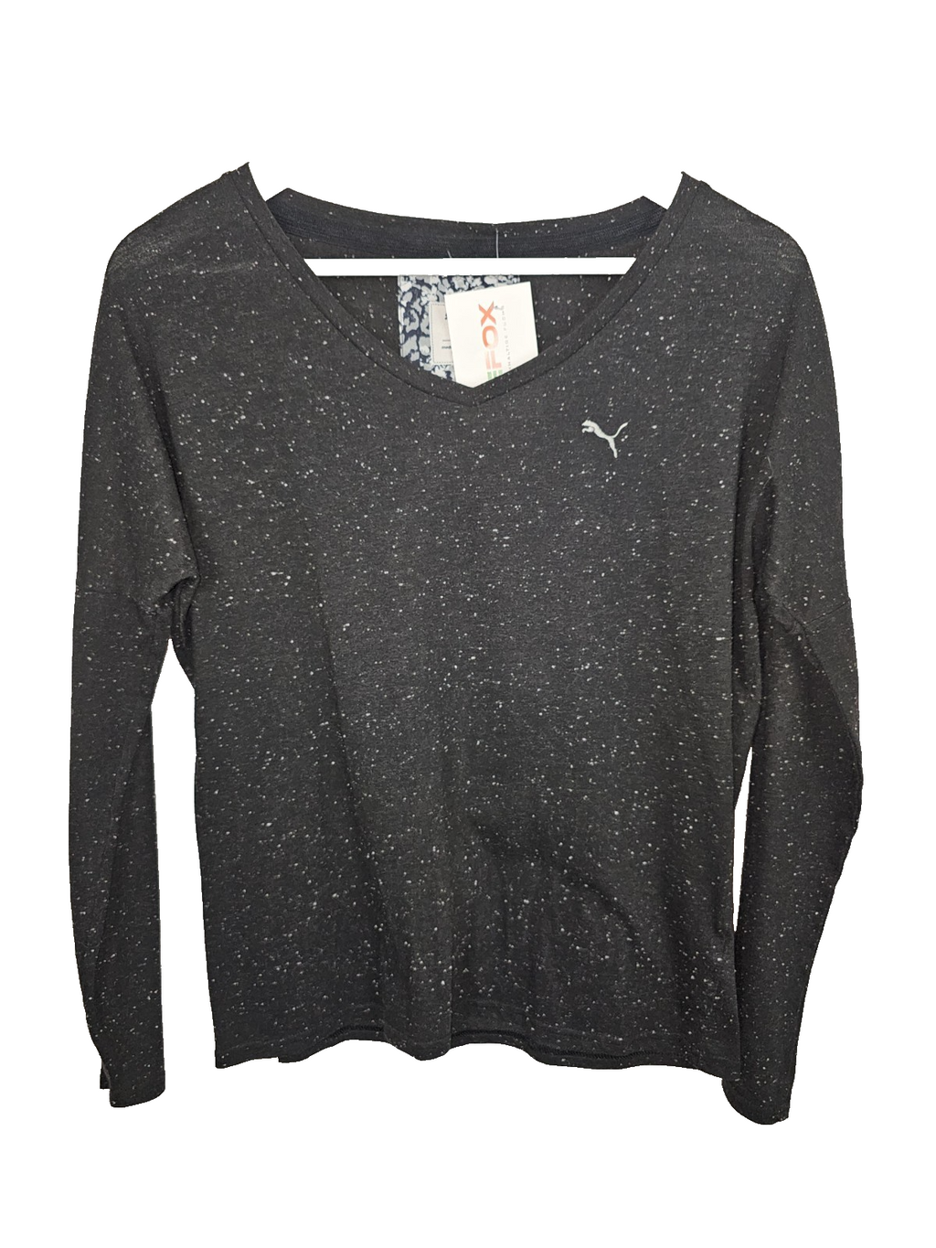 EK5929 Damen Langarmshirt von Puma, schwarz, Gr.M0