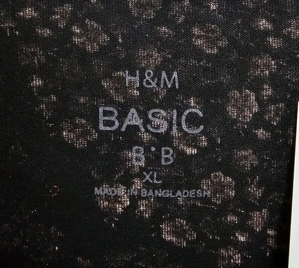 EK10325 Damen T-Shirt H&M Gr.XL Bunt1