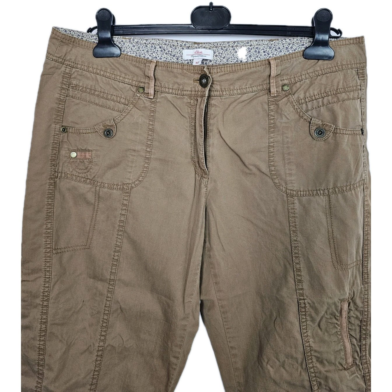 EK8446 Damen Hose von s.Oliver, braun, Gr.421