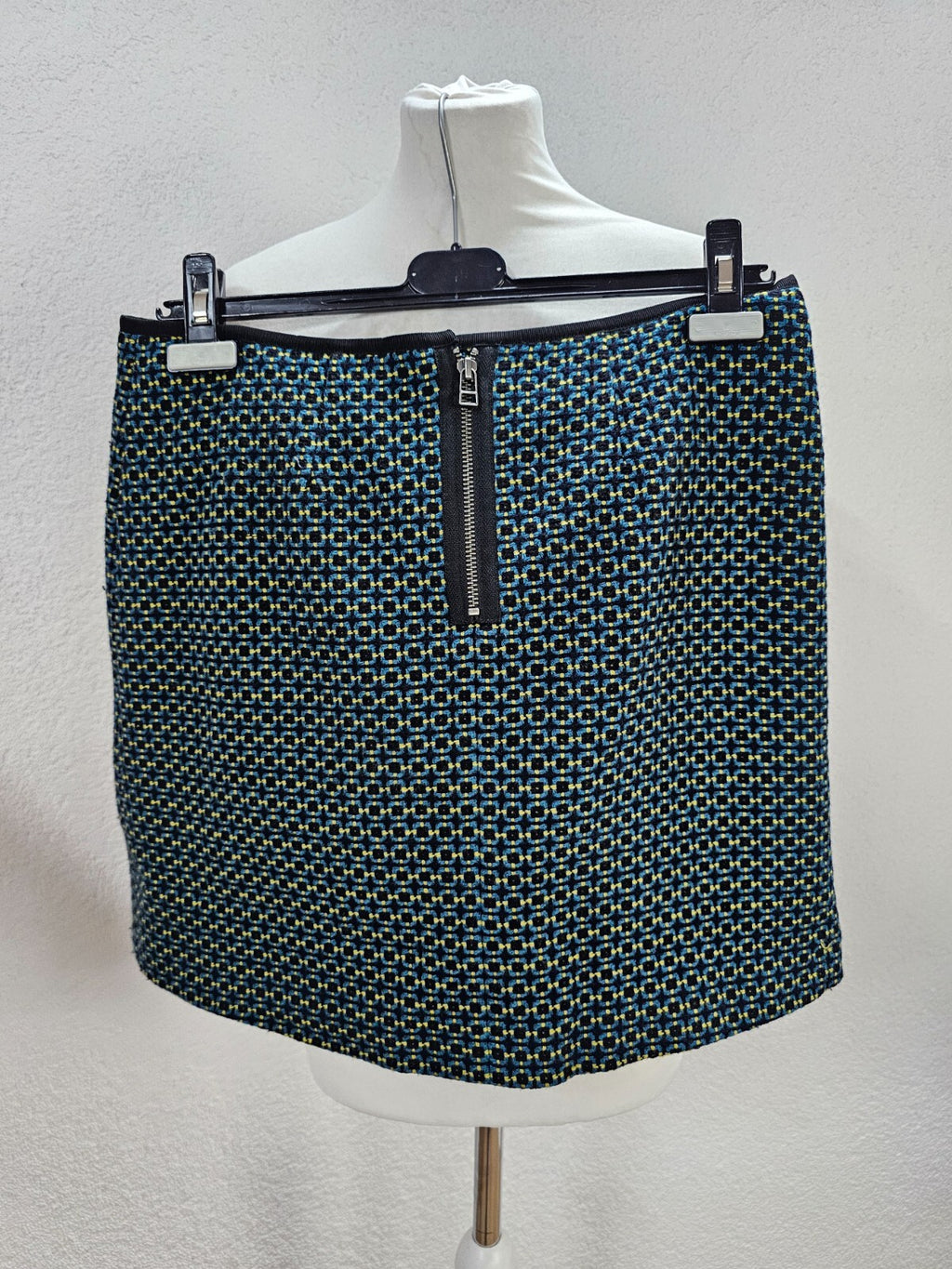 EK6325 Damen Rock von Marc O`Polo, schwarz/teal/gelb, Gr. 382
