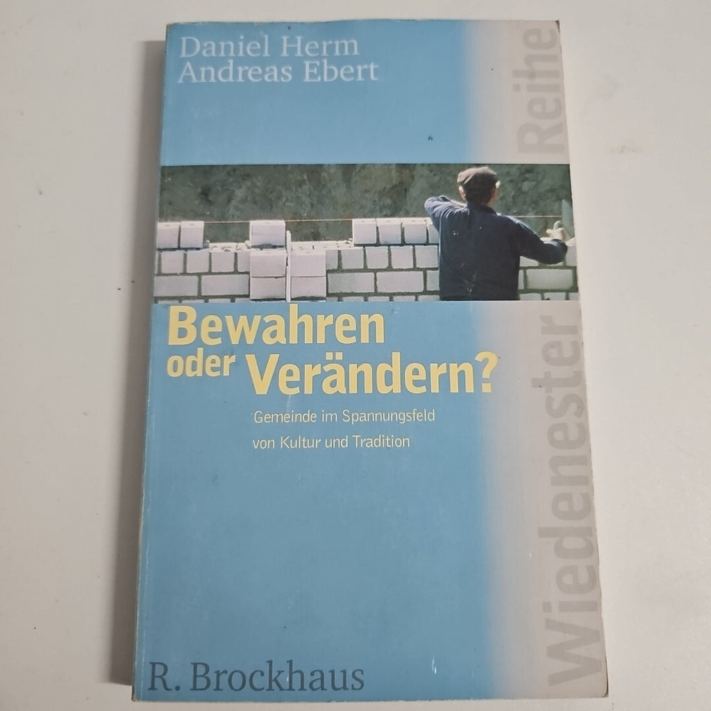 EB1783 Bewahren oder Verändern?Gemeinde im Spannungsfeld von Kultur und Trad.0