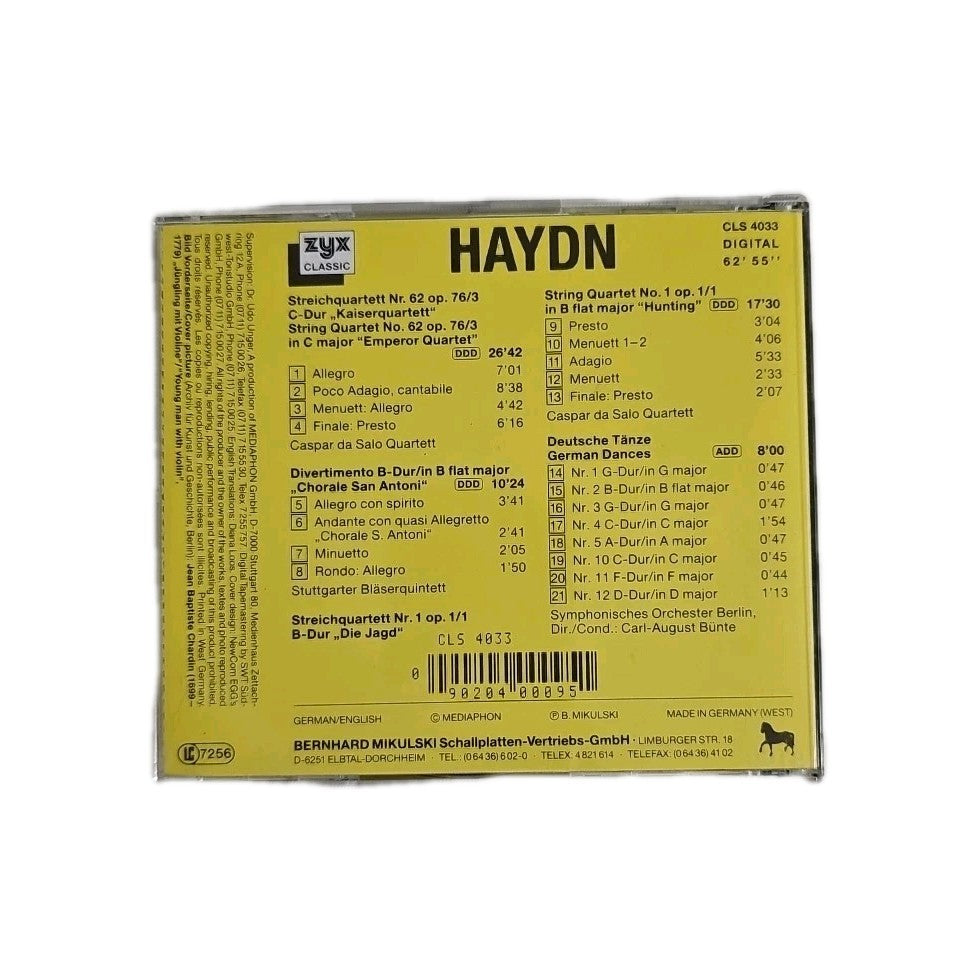 EB4188 CD - Haydn - Kaiserquartett - ZYX Classic - (73)2