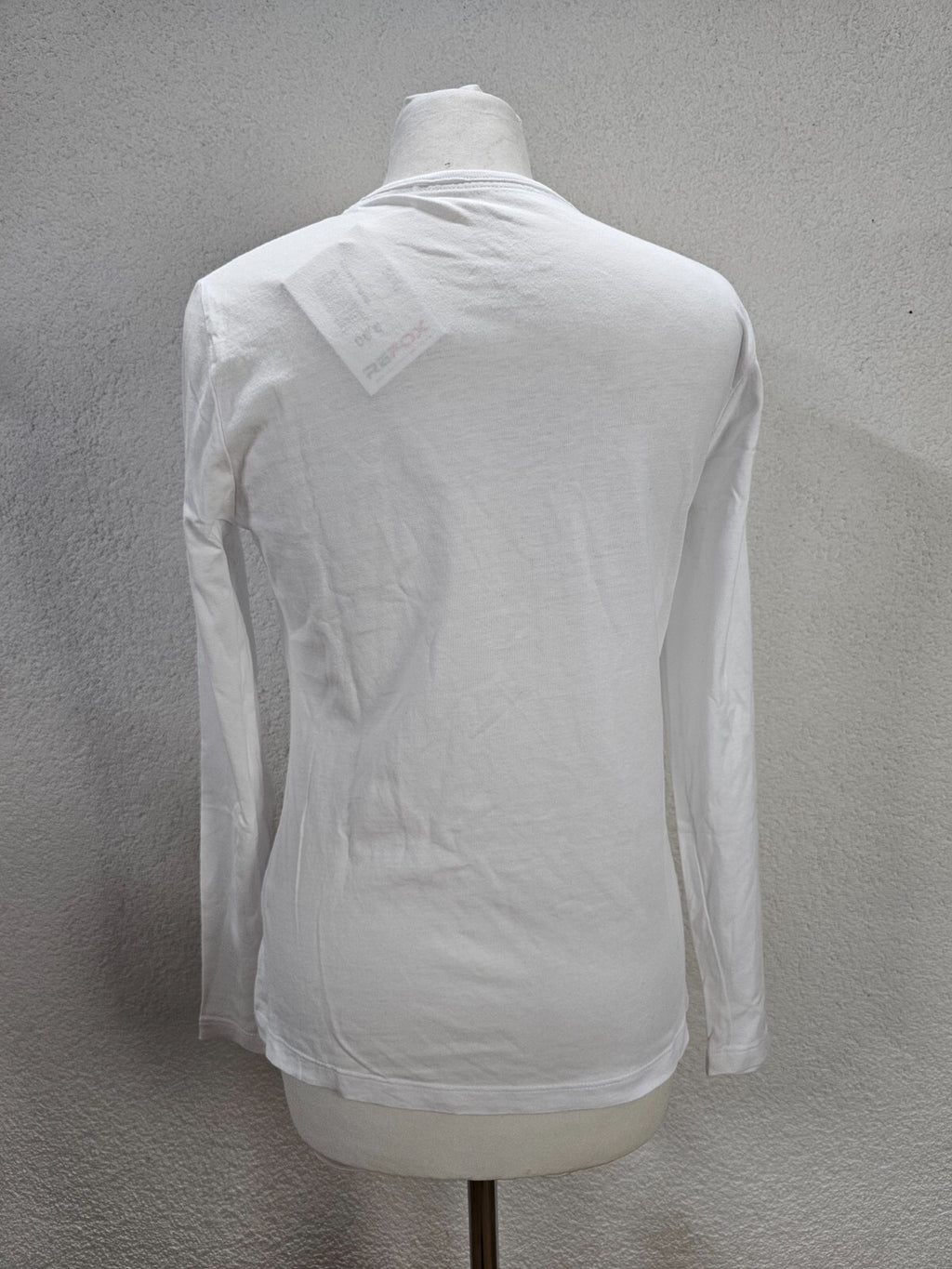 EK5646 Damen Langarmshirt, weiß, Gr. S2