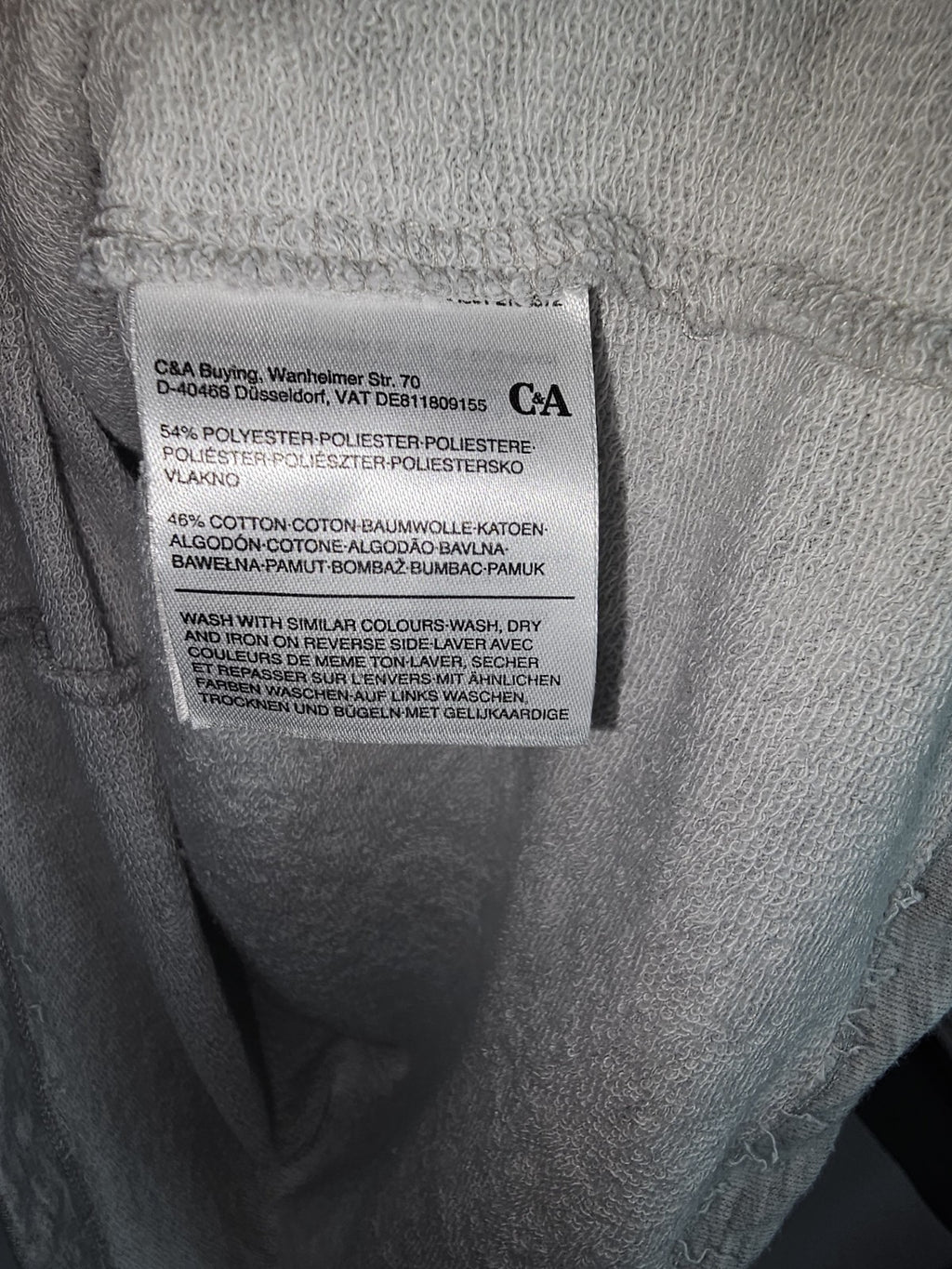 EK7646 Damen Kleid von C&A, Grau, Gr. S3