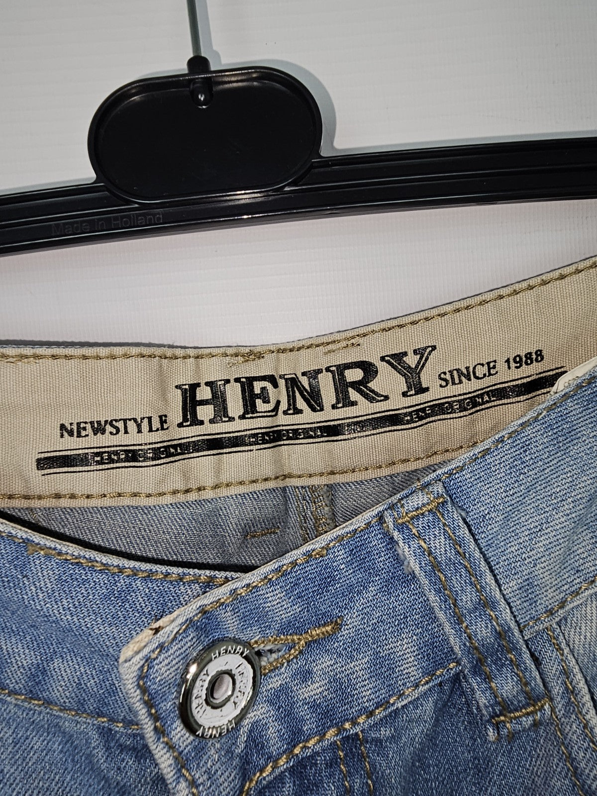 EK8677 Herren Jeans von Henry, Blau, Gr. 302