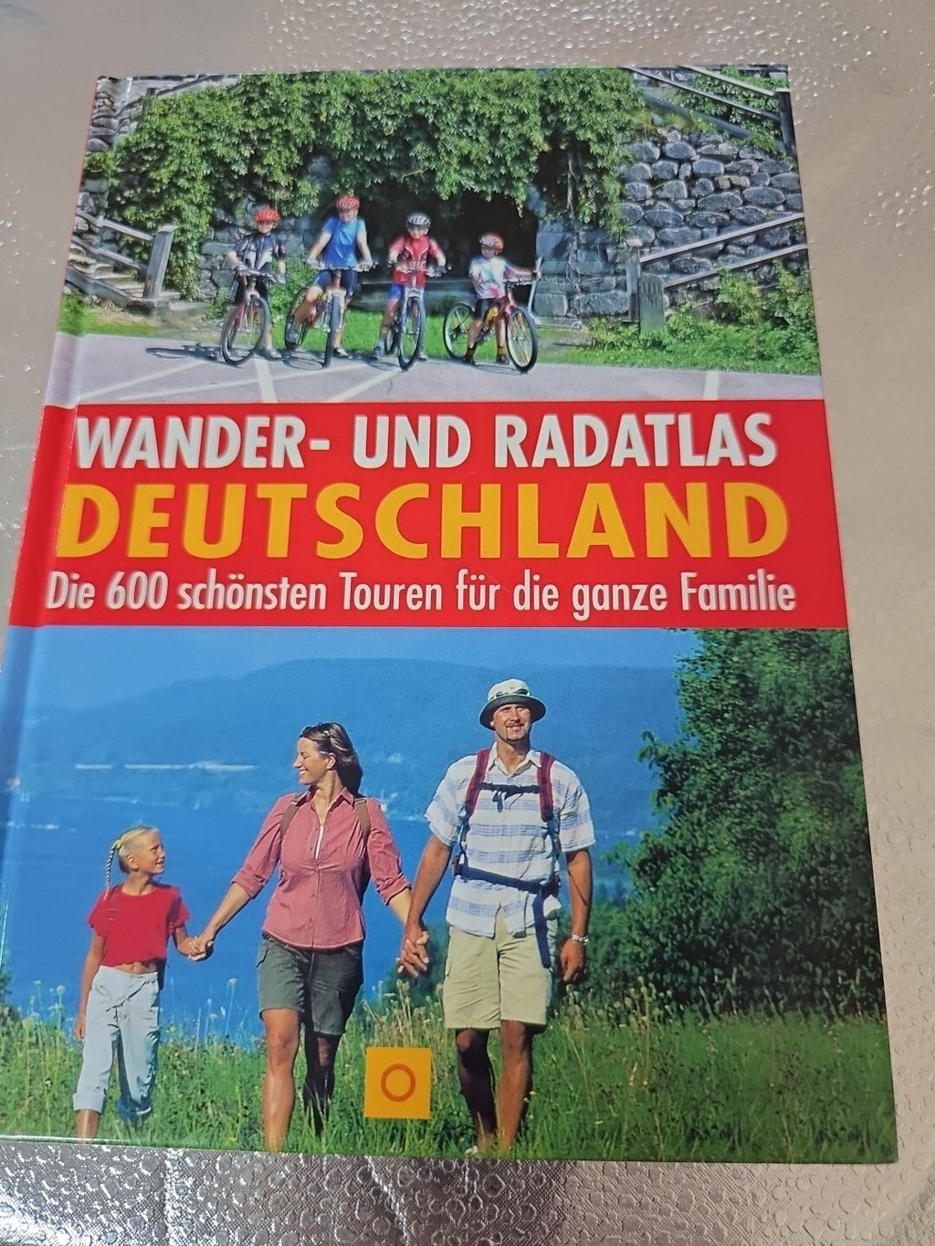 EB63Wander- und Radatlas Deutschland: Die 600 schönste. |Buch | Zustand sehr gut0