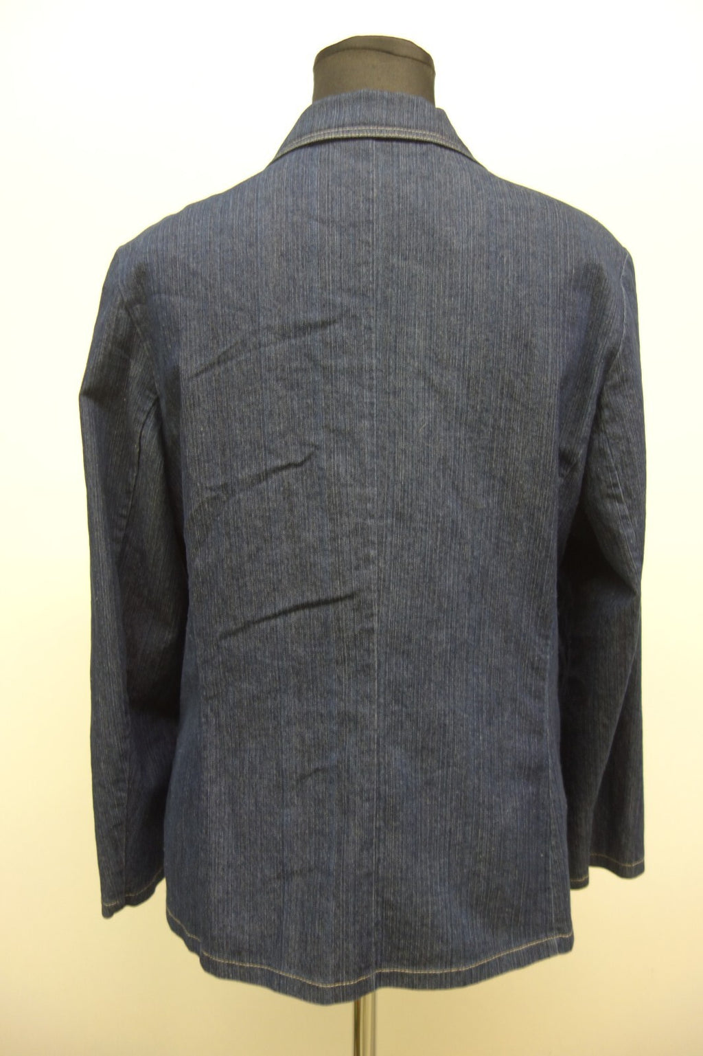 EK0107 Damen dünne Jeansjacke, Gr. 46 mit Schulterpolster3
