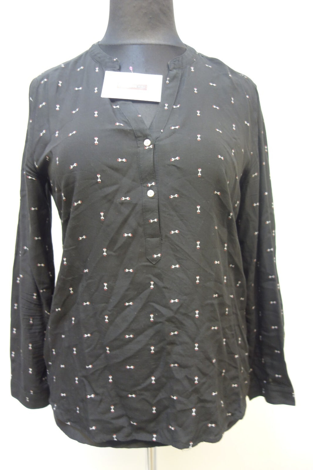 EK1003 Damen Bluse von edc, schwarz, Gr. L0