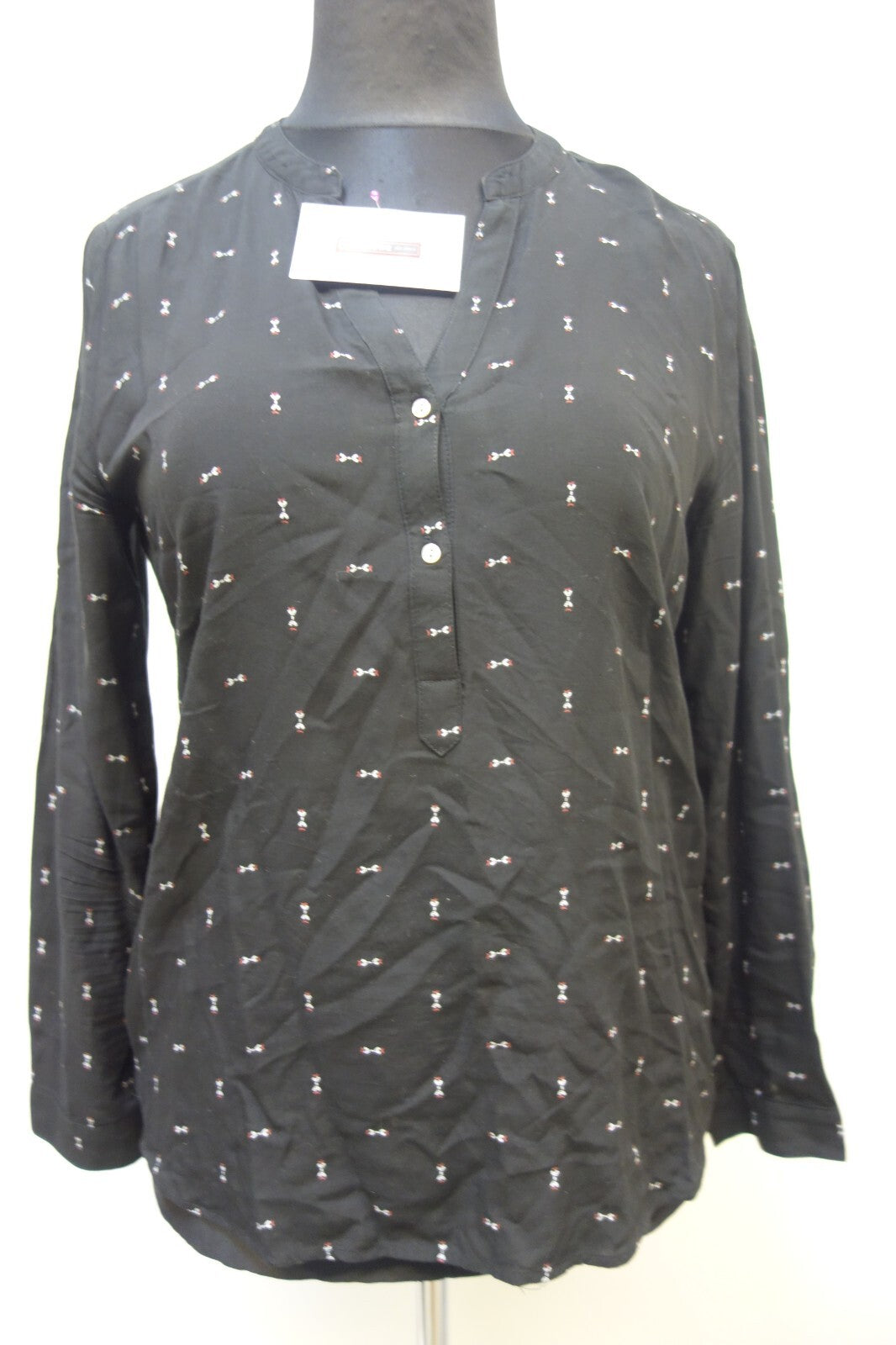 EK1003 Damen Bluse von edc, schwarz, Gr. L0
