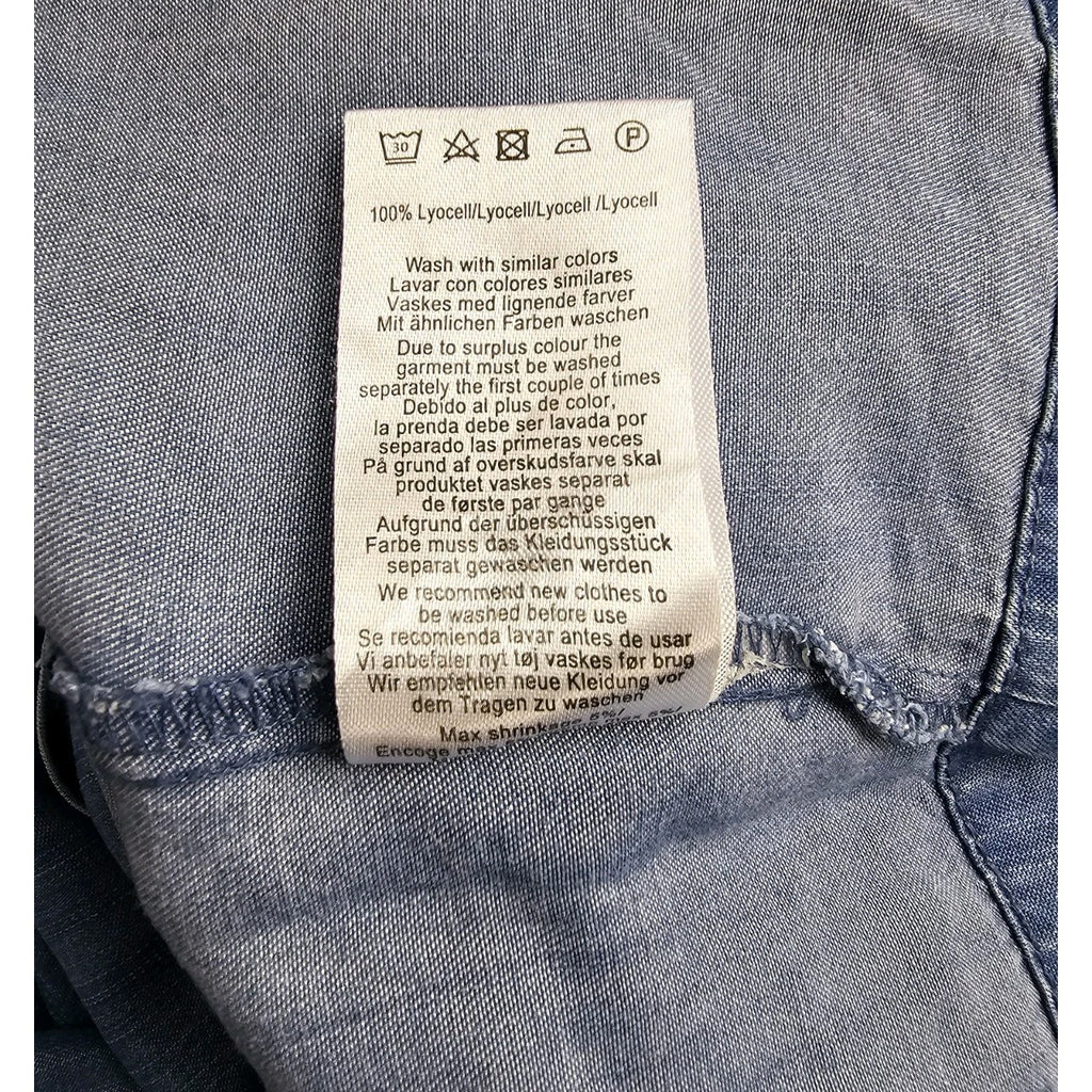 EK10614 Damen Jeans Kleid von Free Quent, Blau, Gr. L3