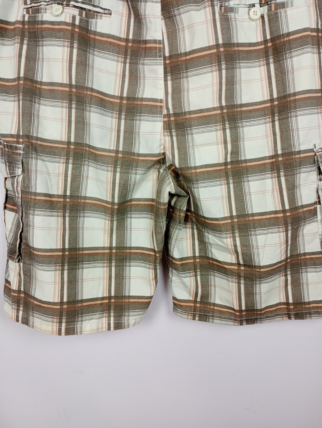 EK5181 Herren Shorts von redax, braun kariert, Gr. XXL10