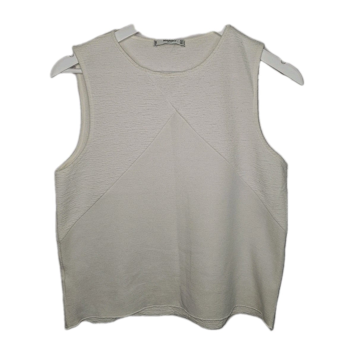 EK9052 Damen Bluse von Mango, Weiß, Gr. S0
