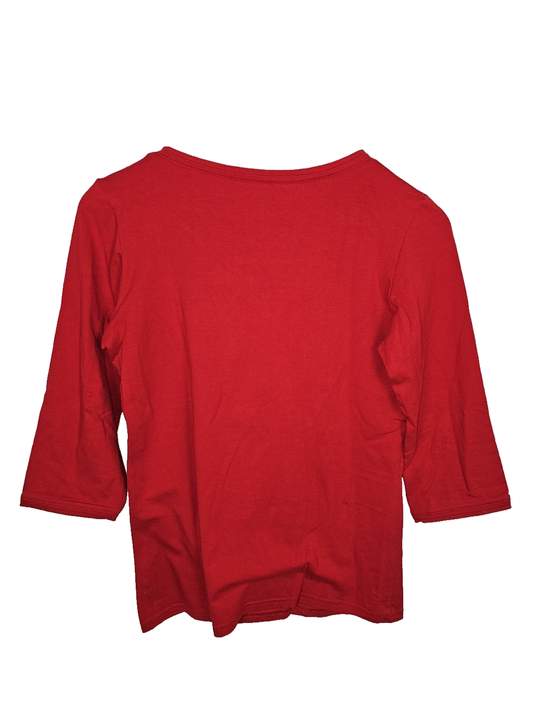 EK7366 Damen Sweatshirt von Laura Torelli, Rot, Gr.S3