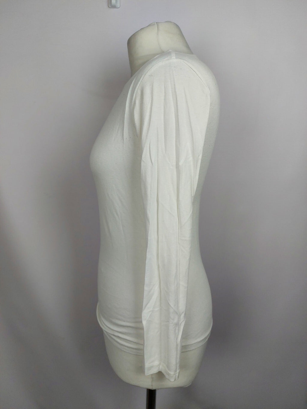 EK4358 Damen Langarmshirt von Trocky, weiß, Gr. S1