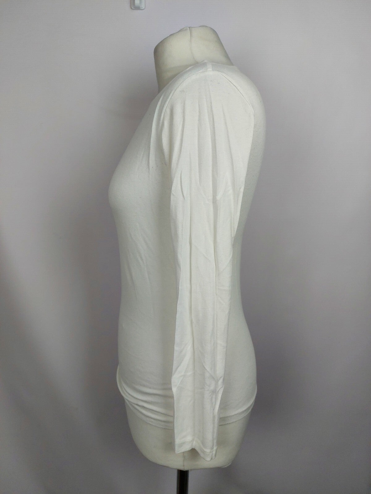 EK4358 Damen Langarmshirt von Trocky, weiß, Gr. S1