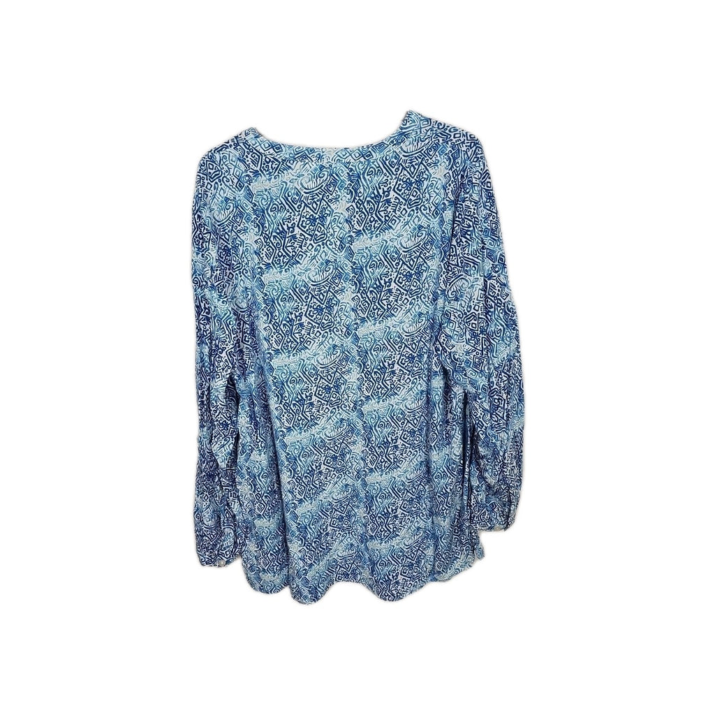 EK8617 Damen Bluse von Angel, blau, Gr.462