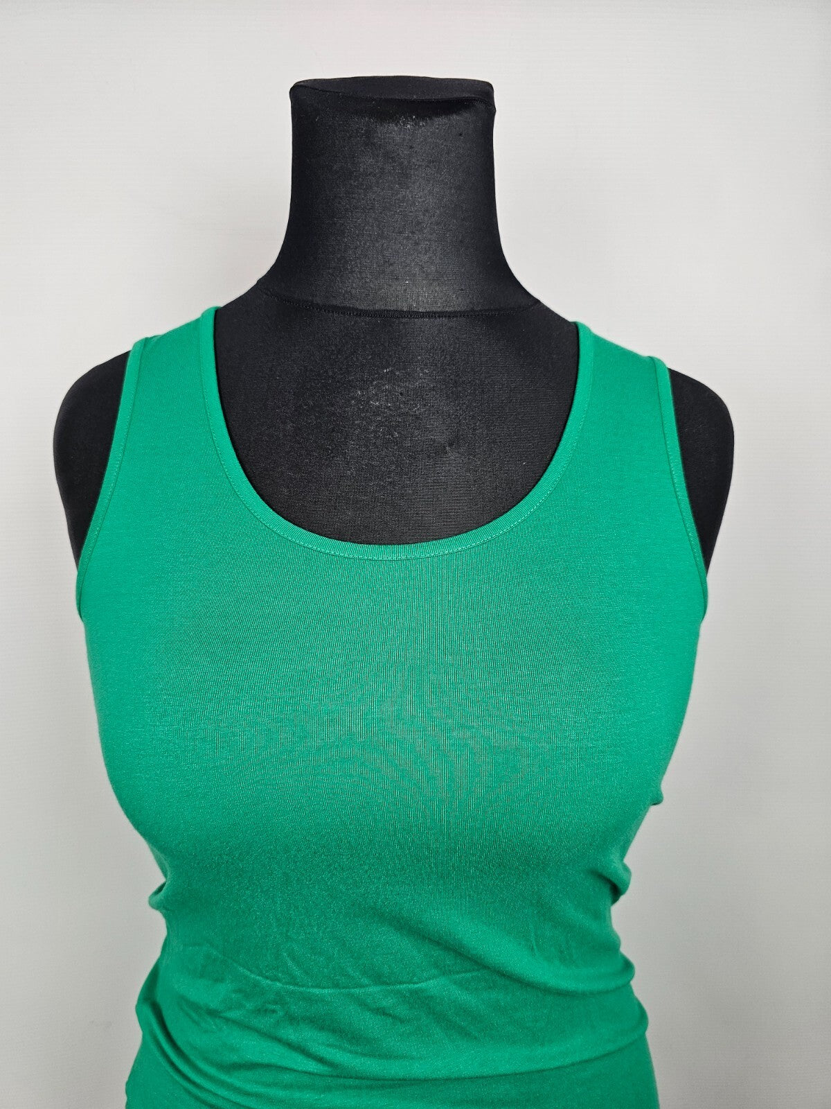 EK5390 Damen langes Tanktop von Brandtex, grün, Gr. L1