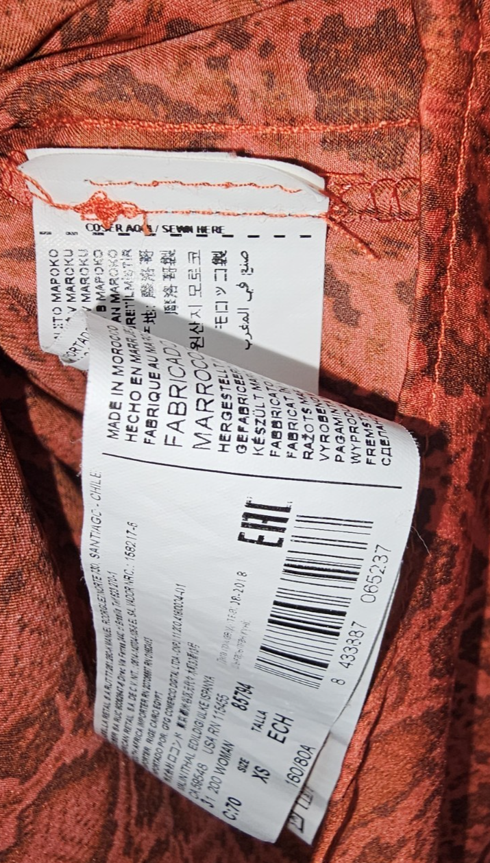 EK7919 Damen Bluse von Mango, Rot, Gr. XS4