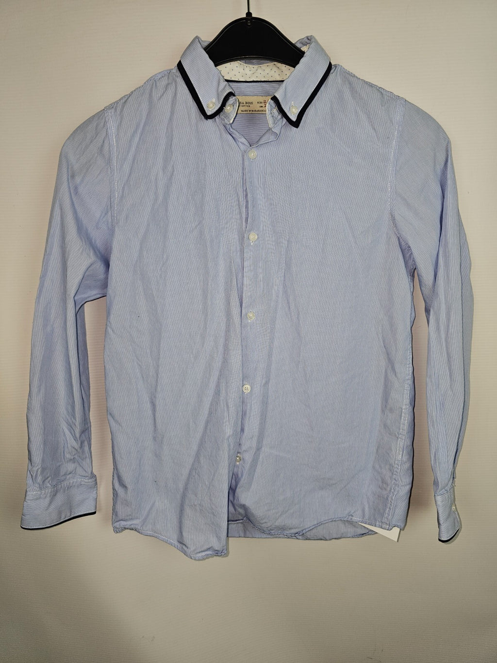 EK2078 Jungen Hemd von Zara, blau, Gr.1520