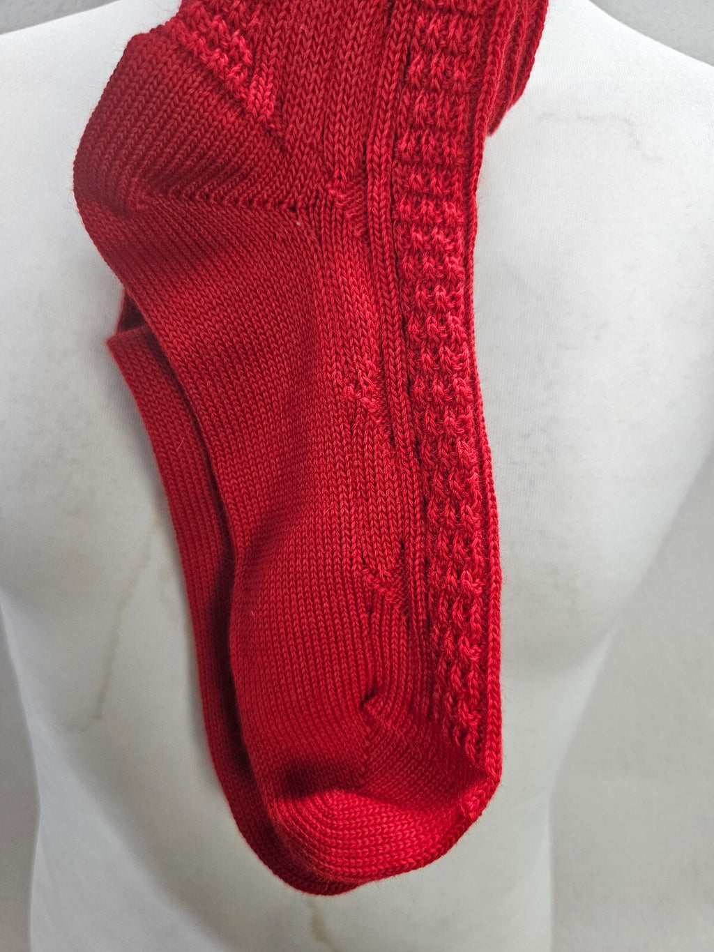 EK5087 Damen Kniestrümpfe von Strümpfe, rot, Gr. 35-387
