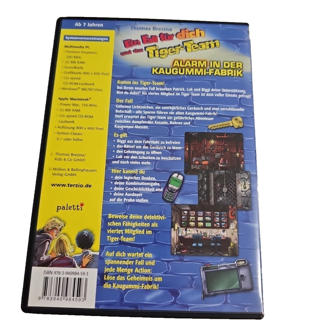 EB2997 Tiger Team Alarm in der Kaugummi Fabrik PC Neu2
