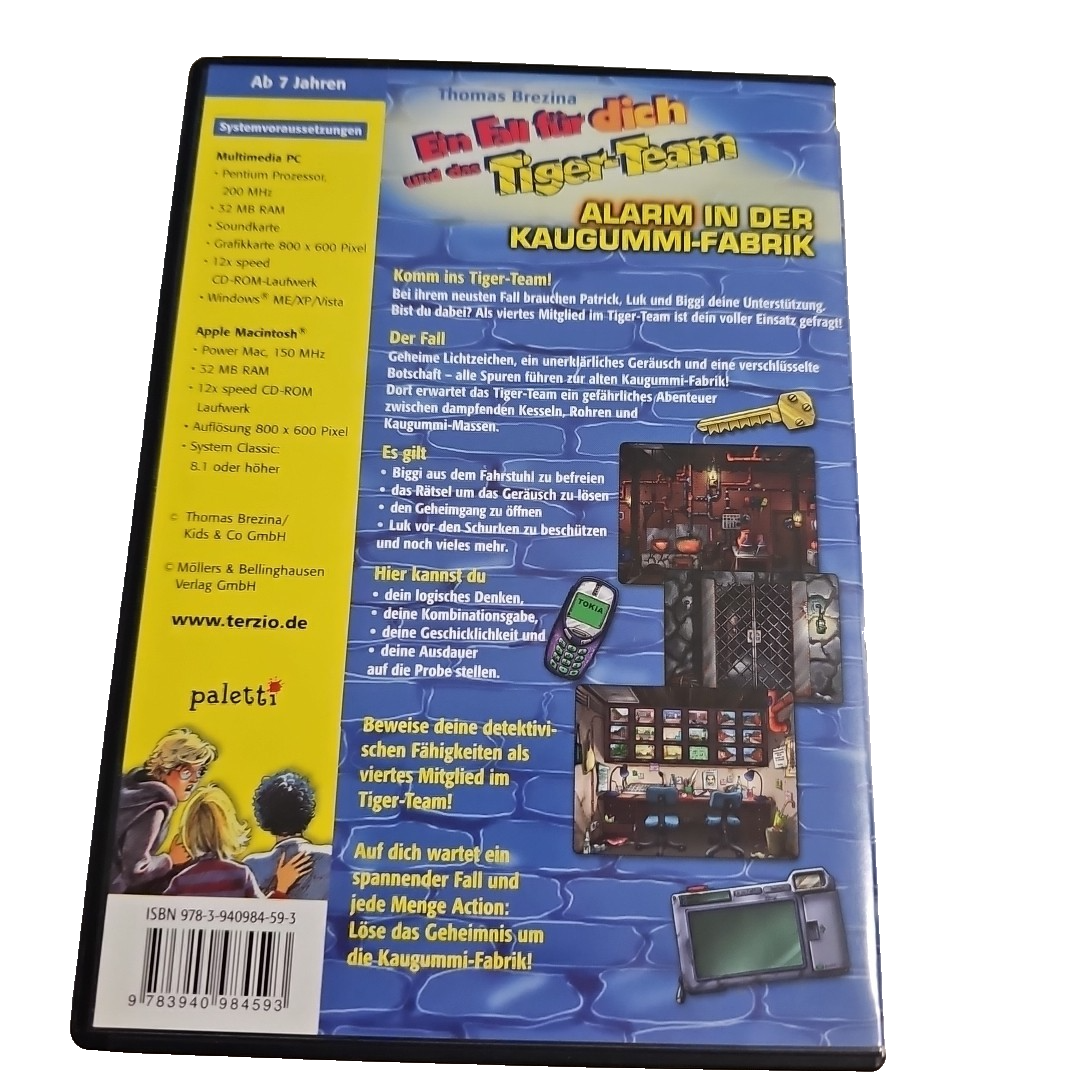 EB2997 Tiger Team Alarm in der Kaugummi Fabrik PC Neu2
