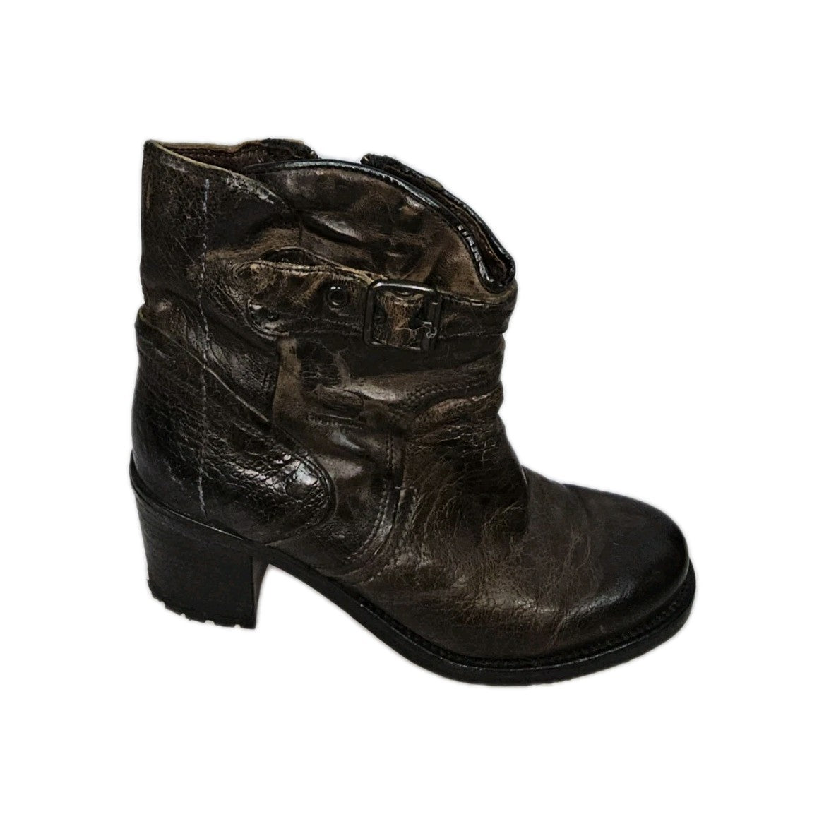 ES850 Damen Stiefelette von Gusta Say, Braun, Gr. 402