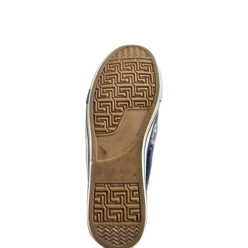 ES174 Damen Schuhe Mustang Gr.39 Blau3