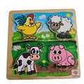 EB2686 Kinder Puzzel Spiel aus Holz von Eichhorn, 4 Teile0
