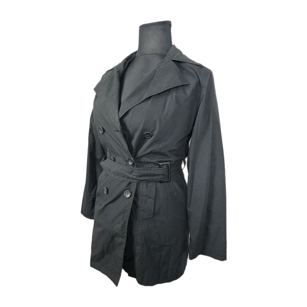 EK10561 Damen Trenchcoat von Outfit, Schwarz, Gr. 382