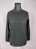 EK5067 Damen Pullover von b.younq, schwarz, Gr.L0