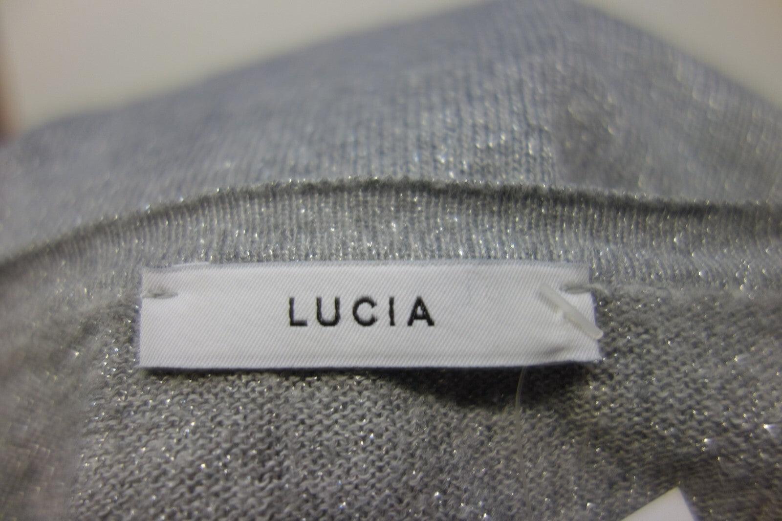 EK3025 Damen Pullover von Lucia, silber, Gr. 384