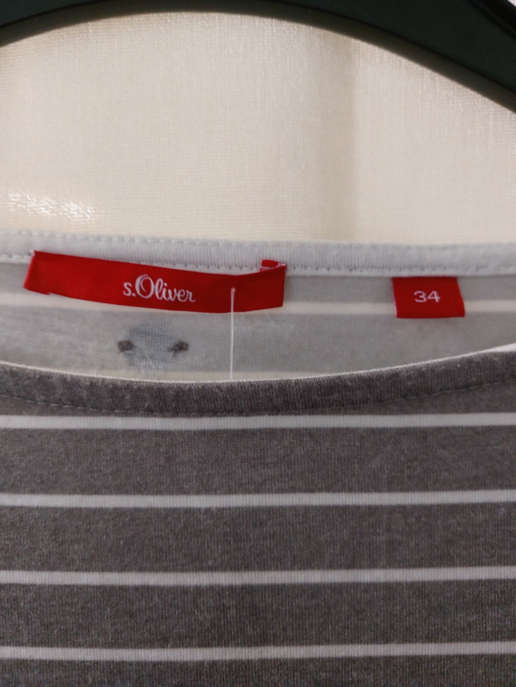 EK4153 Damen T-Shirt von s.Oliver, grau, Gr.344