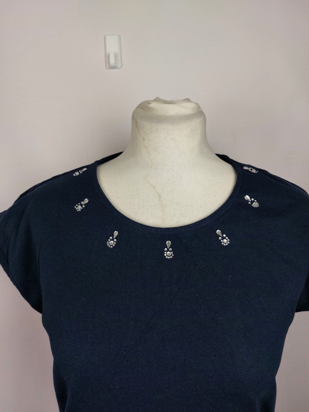 EK2190 Damen T-Shirt von Bexleys, dunkelblau, Gr. S1