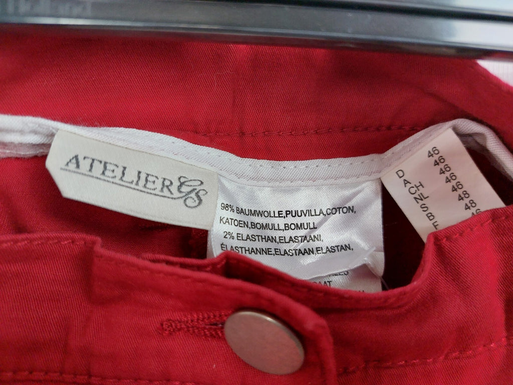 EK4056 Damen Hose von Atelier, rot, Gr. 462