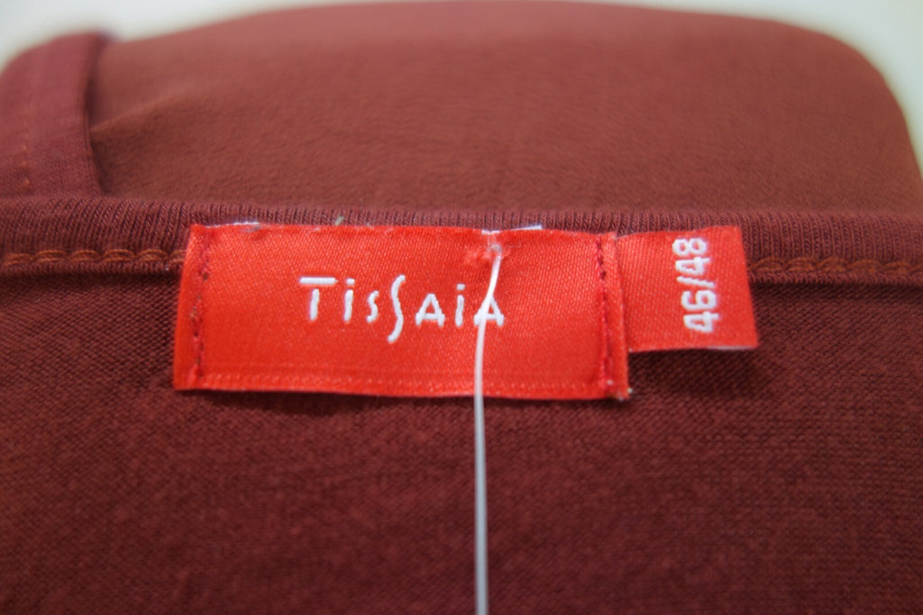 EK0106 Damen Shirt von Tissaia, braun, Gr. 46/484