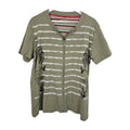 EK11155 Damen T-Shirt mit Reißverschluss von Bexleys, Olivengrün, Gr. XL0