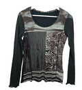 EK7390 Damen Bluse von Biba, Mehrfarbig, Gr.S0