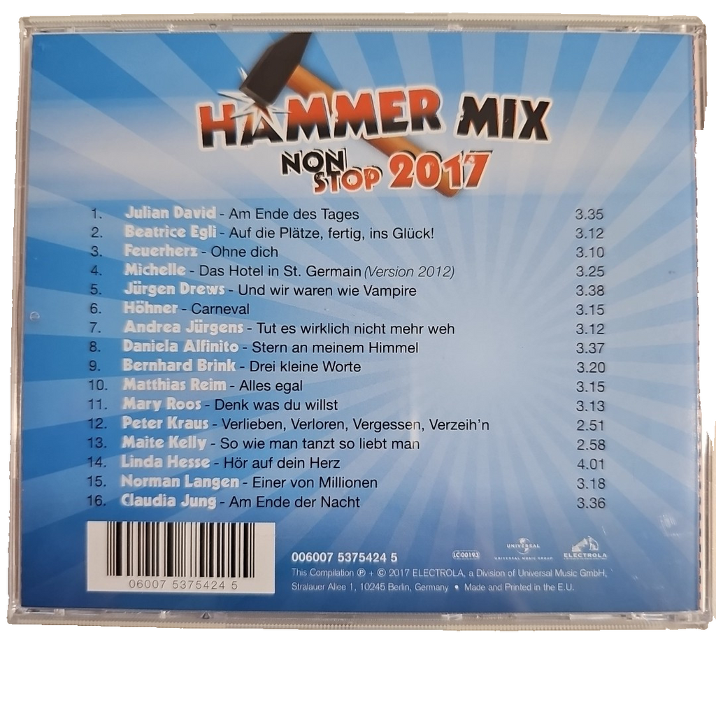 EB2689 Hammer-Mix Non-Stop 2017 von Various | CD | Zustand gut1