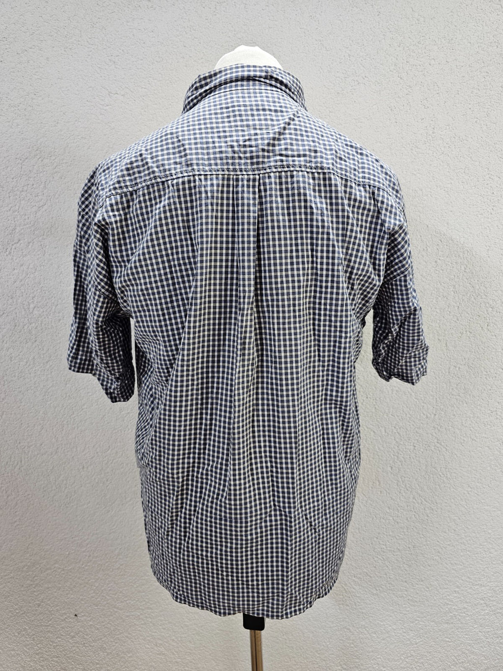 EK5794 Herren Hemd von Big Star, blau/grau kariert, gr. L4